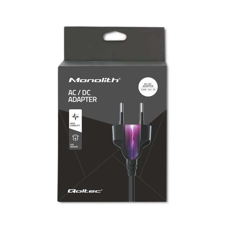 Zasilacz desktopowy 72W | 24V | 3A | 5.5*2.5 |+kabel zasilaj… | PartsPC.pl