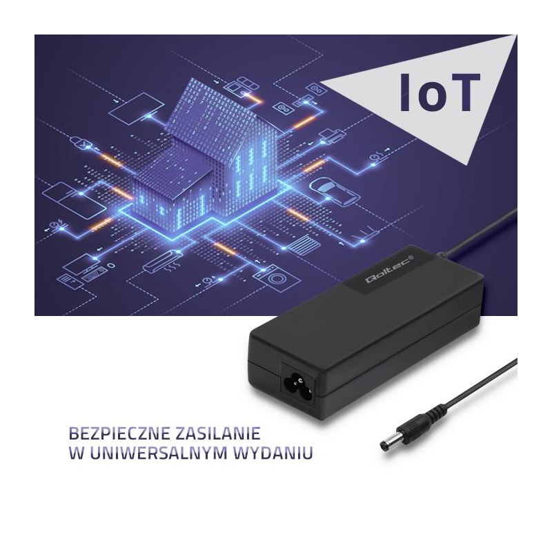 Zasilacz desktopowy 72W | 24V | 3A | 5.5*2.5 |+kabel zasilaj… | PartsPC.pl