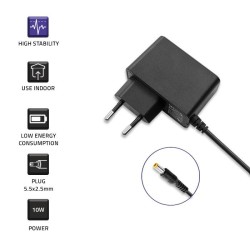 Zasilacz sieciowy Qoltec wtyczkowy 10W | 5V | 2A | 5.5*2.5 | PartsPC.pl