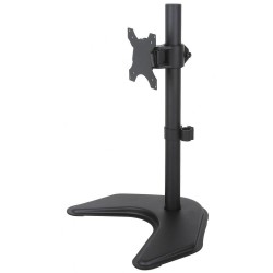 Uchwyt biurkowy LCD/LED Techly 13"-27", 10kg, czarny | PartsPC.pl