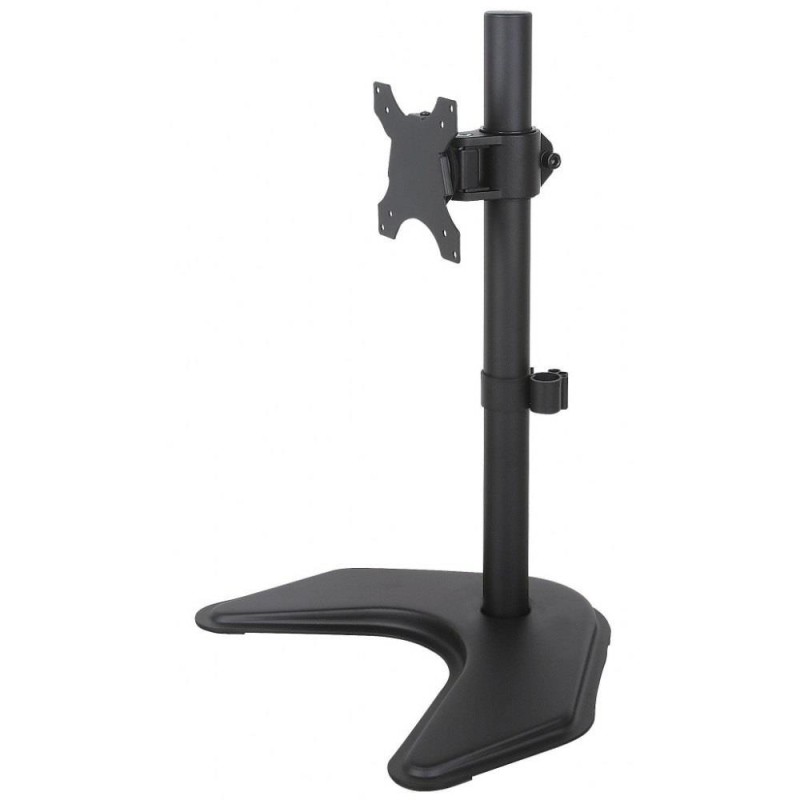 Uchwyt biurkowy LCD/LED Techly 13"-27", 10kg, czarny | PartsPC.pl