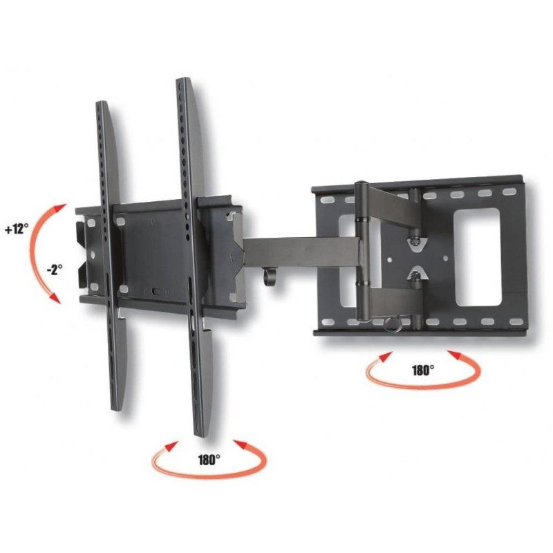 Uchwyt ścienny Techly 23"-55", 45kg obrotowy | PartsPC.pl