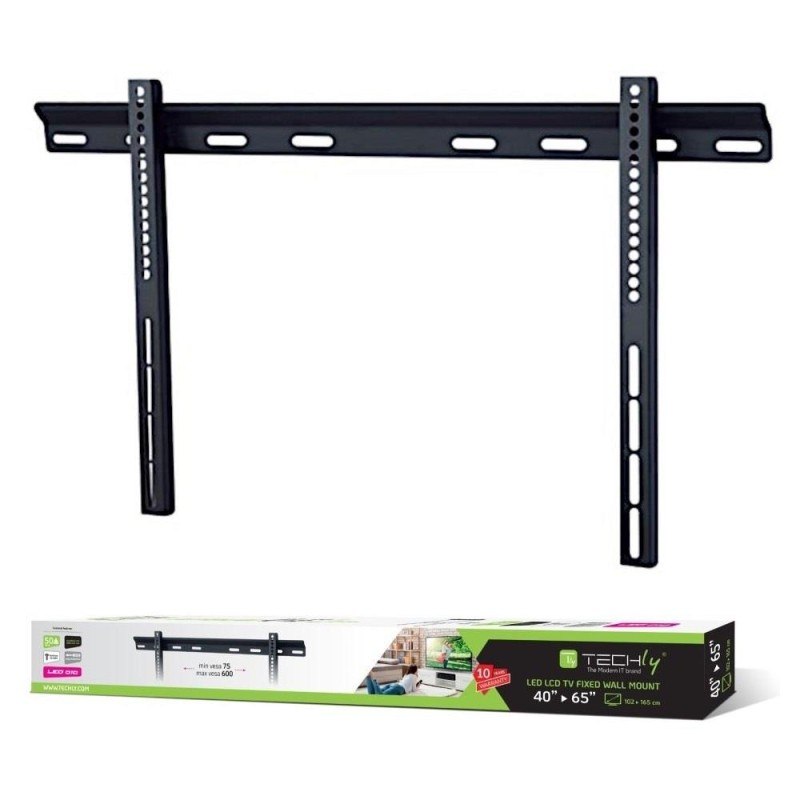 Uchwyt ścienny LCD/LED Techly 40"-65", 50 kg slim | PartsPC.pl