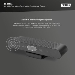 System wideokonferencji 4K ePTZ szeroki kąt 90° Sensor 3.0''… | PartsPC.pl