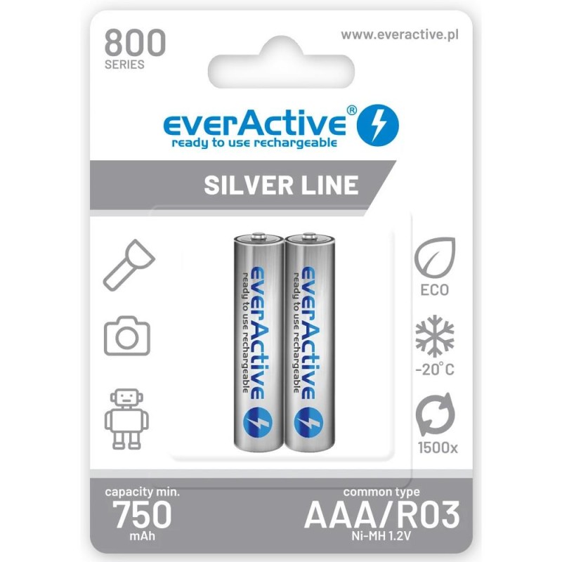 Akumulatory R03/AAA 800 mAH blister 2 szt. technologia Ready… | PartsPC.pl