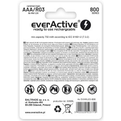 Akumulatory R03/AAA 800 mAH blister 2 szt. technologia Ready… | PartsPC.pl