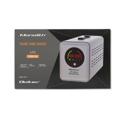 Zasilacz awaryjny Pure Sine Wave UPS | 1000VA | 700W | Szary | PartsPC.pl