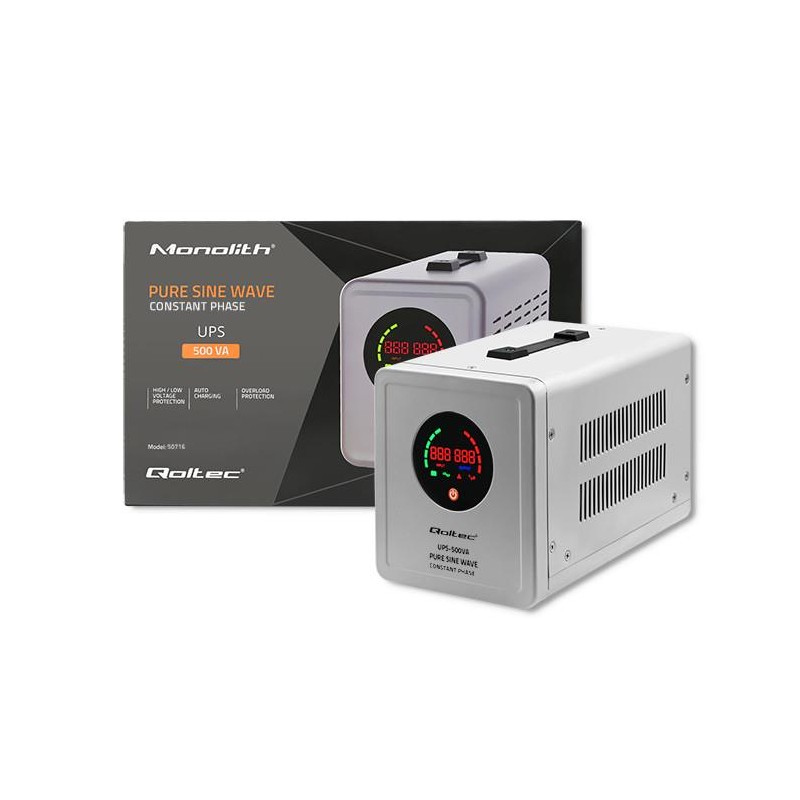 Zasilacz awaryjny UPS Pure Sine Wave | 500VA | 350W | Stała … | PartsPC.pl