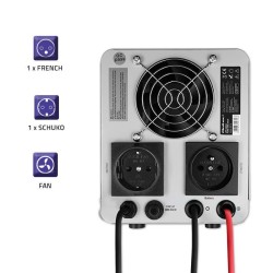 Zasilacz awaryjny UPS Pure Sine Wave | 500VA | 350W | Stała … | PartsPC.pl