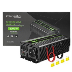 Przetwornica napięcia Monolith | 1000W | 2000W | 24V na 230V… | PartsPC.pl