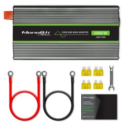 Przetwornica napięcia Monolith | 1000W | 2000W | 24V na 230V… | PartsPC.pl