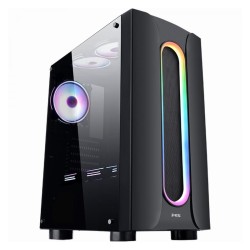 Obudowa gamingowa PC MS ARMOR V310 czarna | PartsPC.pl