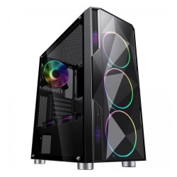 Obudowa gamingowa PC MS FIGHTER V315 Czarna | PartsPC.pl
