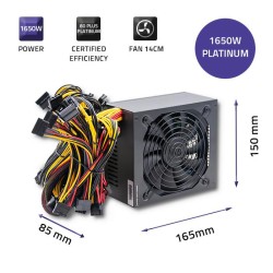Zasilacz ATX 1650W | 80 Plus Platinum | PartsPC.pl