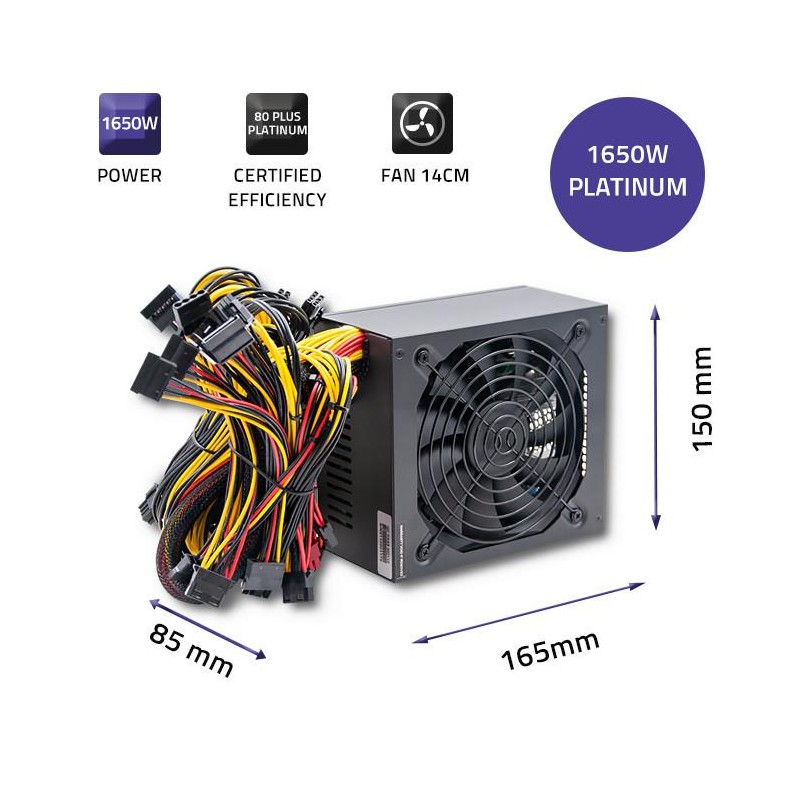 Zasilacz ATX 1650W | 80 Plus Platinum | PartsPC.pl