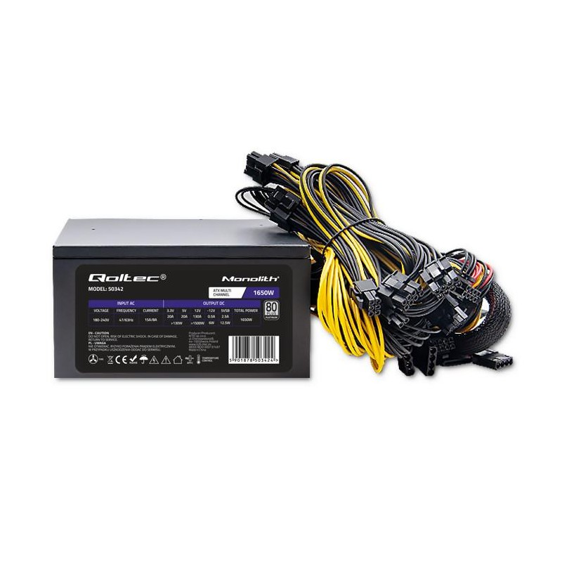 Zasilacz ATX 1650W | 80 Plus Platinum | PartsPC.pl