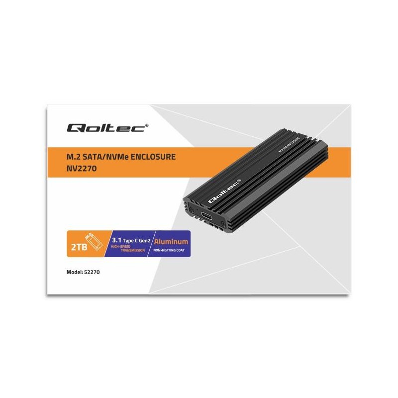Obudowa | kieszeń NV2270 na dysk M.2 SSD | SATA | NVMe | USB… | PartsPC.pl