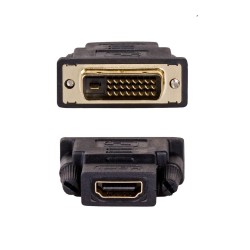 Akyga AK-AD-41 – Adapter DVI-M 24+1 / HDMI-F; DVI 24+1