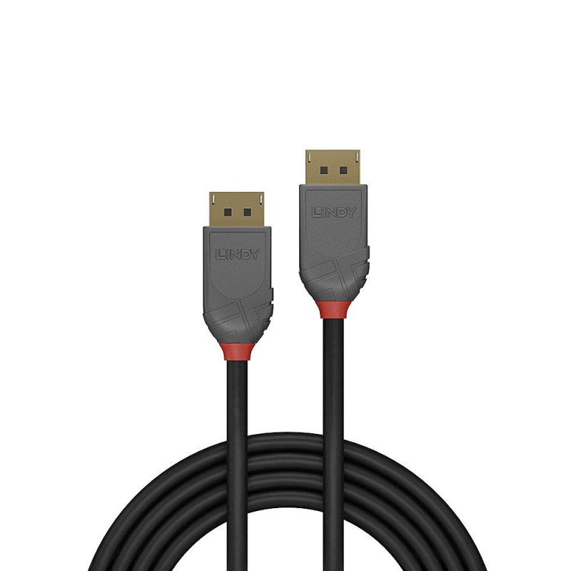 Kabel DisplayPort 1.4, LINDY Anthra Line 8K UHD M/M, czarny,… | PartsPC.pl