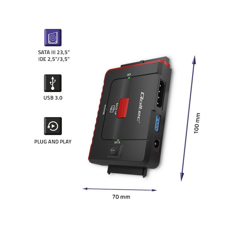 Adapter USB 3.0 do IDE | SATA III | PartsPC.pl