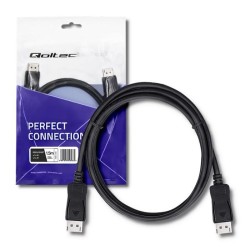 Kabel DisplayPort v1.4 Qoltec męski / DisplayPort v1.4 męski… | PartsPC.pl