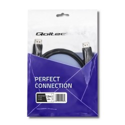 Kabel DisplayPort v1.4 Qoltec męski / DisplayPort v1.4 męski… | PartsPC.pl
