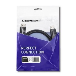 Kabel DisplayPort v1.4 Qoltec męski / DisplayPort v1.4 męski… | PartsPC.pl