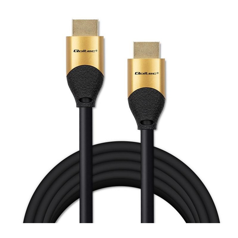 Kabel HDMI v2.1 Ultra High Speed 8K | 60Hz | 26AWG | 5m Złot… | PartsPC.pl