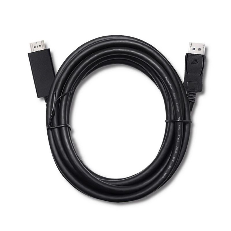 Kabel Qoltec DisplayPort v1.2 męski | HDMI męski | 5K| 3m | PartsPC.pl