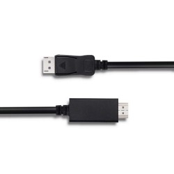 Kabel Qoltec DisplayPort v1.2 męski | HDMI męski | 5K| 3m | PartsPC.pl