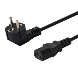Kabel zasilający CEE 7/7 (E/F) - IEC C13, 10 m, CL-182 | PartsPC.pl