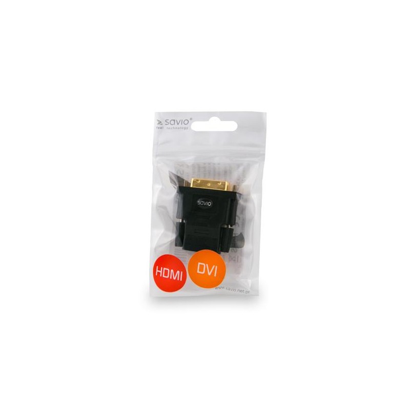 Adapter HDMI (F) - DVI (M) 24+1, CL-21 | PartsPC.pl