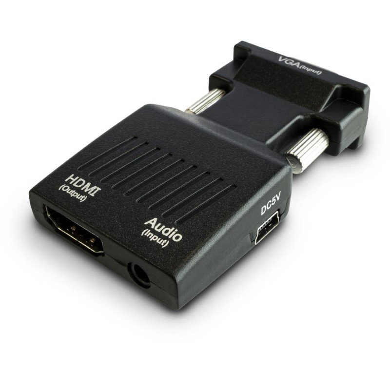 Konwerter VGA do HDMI, Audio, Full HD, CL-145 | PartsPC.pl