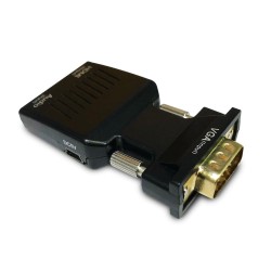 Konwerter VGA do HDMI, Audio, Full HD, CL-145 | PartsPC.pl