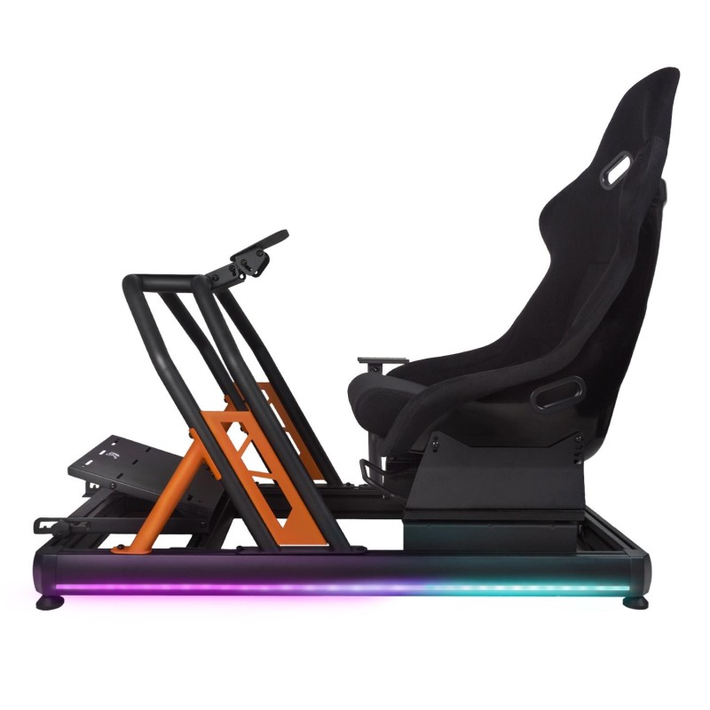 Stojak z fotelem na kierownicę RS423 max 120KG | PartsPC.pl