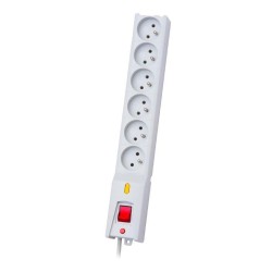 Listwa zasilająca Lestar LX 610 5m szara | PartsPC.pl