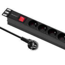 Listwa zasilająca do szafy RACK 1U | 16A | PDU | 6xFRENCH | … | PartsPC.pl