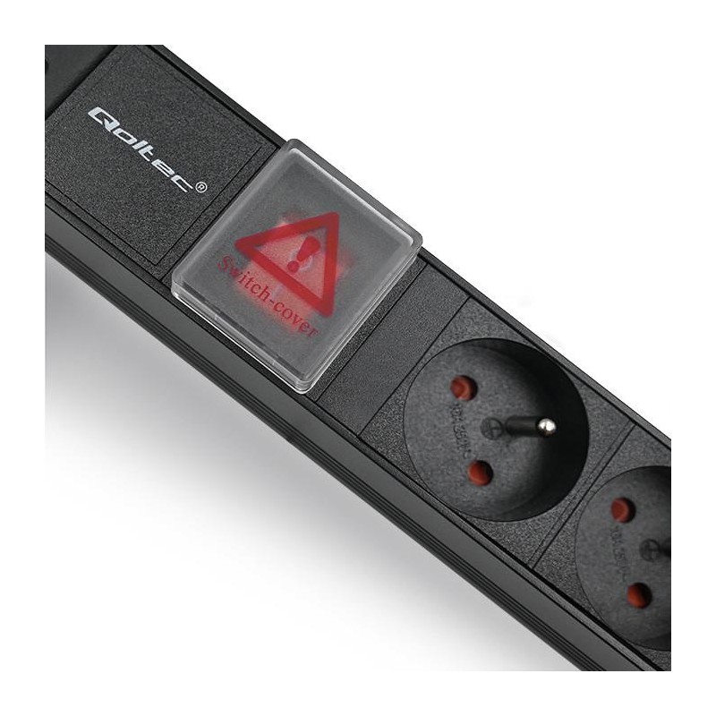 Listwa zasilająca do szafy RACK 1U | 16A | PDU | 6xFRENCH | … | PartsPC.pl