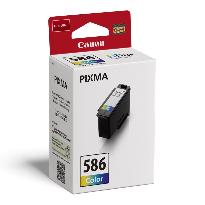 Tusz Canon CL-586 Color 9,9ml 180str. (6227C001) | PartsPC.pl