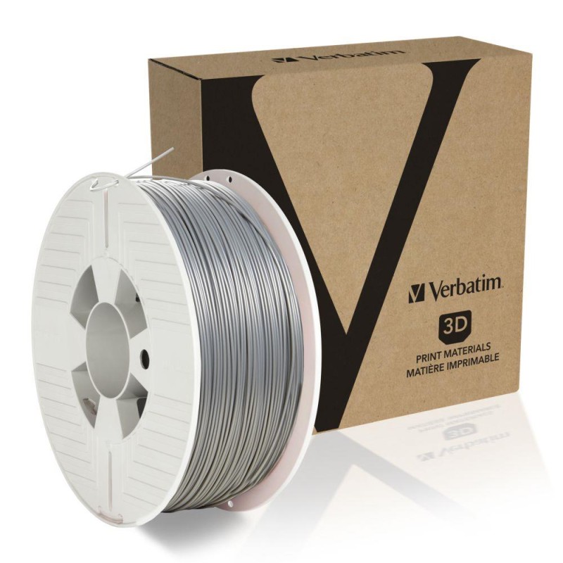 Filament 3D ABS Silver 1,75mm /1kg/Szary/ 55032 | PartsPC.pl
