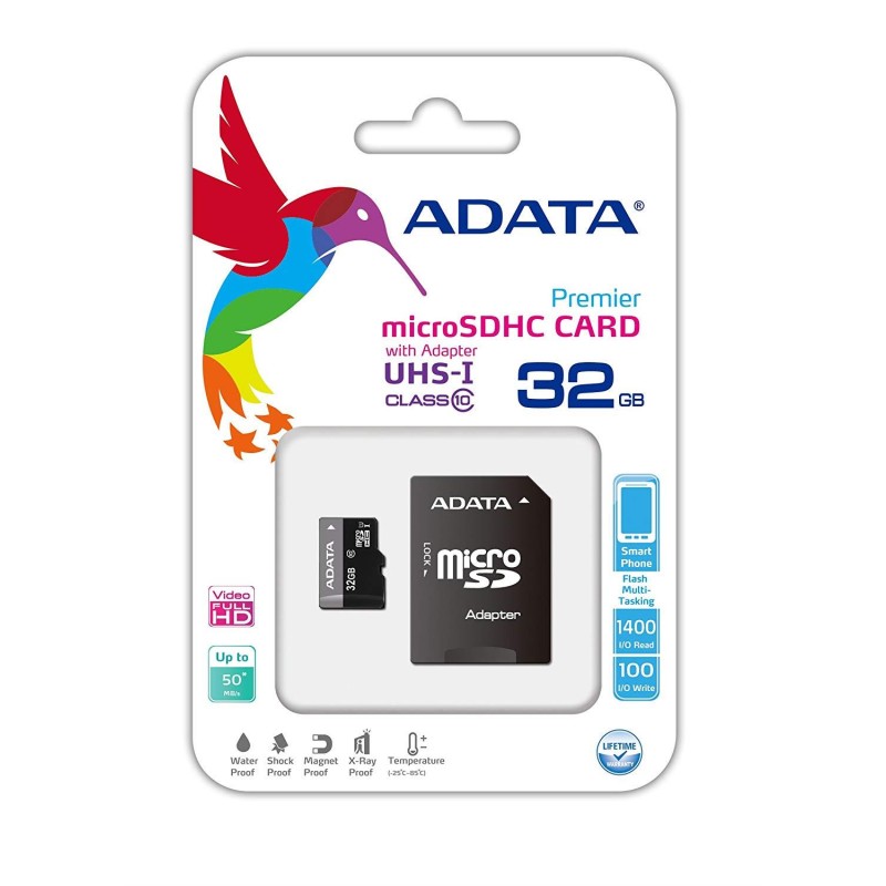 microSD Premier 32GB UHS1/CL10/A1+adapter | PartsPC.pl