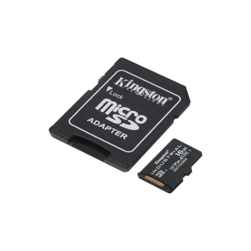 Karta pamięci Kingston Industrial microSD 16GB Class 10 UHS-… | PartsPC.pl