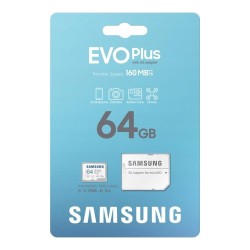 Karta pamięci microSD MB-MC64SA EU EVO Plus 64GB + adapter | PartsPC.pl