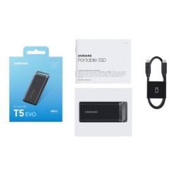 Dysk zewnętrzny SSD Portable T5 EVO 2TB USB3.2 GEN.1 czarny | PartsPC.pl