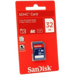 Karta pamięci SDHC SanDisk 32GB Class4 | PartsPC.pl