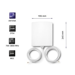 Antena 5G | 14dBi | zewnętrzna | PartsPC.pl