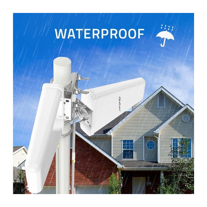 Antena 4G LTE DUAL | 14dBi | dookólna | zewnętrzna | PartsPC.pl