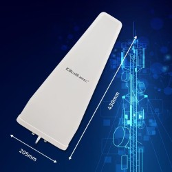 Antena 4G LTE DUAL | 14dBi | dookólna | zewnętrzna | PartsPC.pl