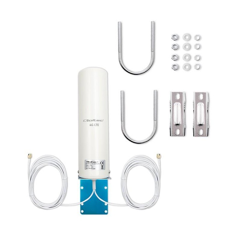 Antena 4G LTE DUAL | 5dBi | dookólna | zewnętrzna | PartsPC.pl