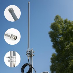 Antena LoRa Qoltec 12dBi | dookólna | zewnętrzna | włókno sz… | PartsPC.pl
